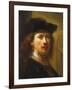 Portrait of Rembrandt, Half Length-Govaert Flinck-Framed Giclee Print