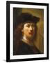 Portrait of Rembrandt, Half Length-Govaert Flinck-Framed Giclee Print