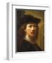 Portrait of Rembrandt, Half Length-Govaert Flinck-Framed Giclee Print