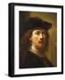 Portrait of Rembrandt, Half Length-Govaert Flinck-Framed Giclee Print