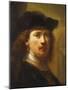 Portrait of Rembrandt, Half Length-Govaert Flinck-Mounted Giclee Print