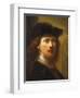 Portrait of Rembrandt, Half Length-Govaert Flinck-Framed Giclee Print