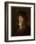 Portrait of Rembrandt Harmensz Van Rijn, 1628-Jan The Elder Lievens-Framed Giclee Print