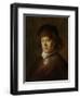 Portrait of Rembrandt Harmensz Van Rijn, 1628-Jan The Elder Lievens-Framed Giclee Print