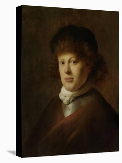 Portrait of Rembrandt Harmensz Van Rijn, 1628-Jan The Elder Lievens-Stretched Canvas