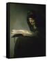 Portrait of Rembrandt's Mother-Rembrandt van Rijn-Framed Stretched Canvas