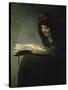 Portrait of Rembrandt's Mother-Rembrandt van Rijn-Stretched Canvas