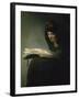 Portrait of Rembrandt's Mother-Rembrandt van Rijn-Framed Giclee Print