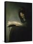 Portrait of Rembrandt's Mother-Rembrandt van Rijn-Framed Stretched Canvas