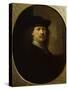 Portrait of Rembrandt-Rembrandt van Rijn-Stretched Canvas