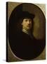 Portrait of Rembrandt-Rembrandt van Rijn-Stretched Canvas