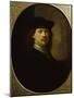 Portrait of Rembrandt-Rembrandt van Rijn-Mounted Giclee Print