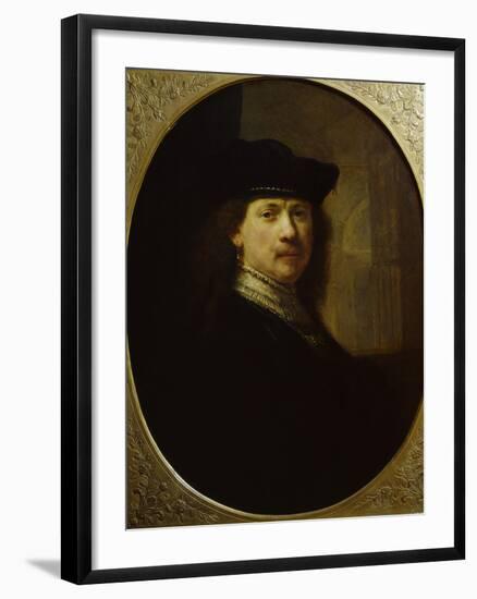 Portrait of Rembrandt-Rembrandt van Rijn-Framed Giclee Print