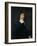 Portrait of Rene Descartes (1596-1650) c.1649-Frans Hals-Framed Giclee Print