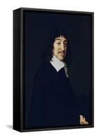 Portrait of Rene Descartes - 1649 - 77,5x68,5 cm - oil on canvas. LOUVRE MUSEUM-PAINTINGS, FRANCE-FRANS HALS-Framed Stretched Canvas