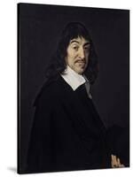 Portrait of Rene Descartes Philosopher. Ca. 1640-Frans Hals-Stretched Canvas