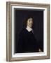 Portrait of Rene Descartes Philosopher. Ca. 1640-Frans Hals-Framed Art Print
