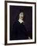 Portrait of Rene Descartes Philosopher. Ca. 1640-Frans Hals-Framed Art Print