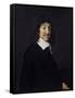 Portrait of Rene Descartes Philosopher. Ca. 1640-Frans Hals-Framed Stretched Canvas