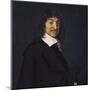 Portrait of René Descartes-Frans Hals-Mounted Art Print