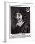 Portrait of Rene Descartes-Frans Hals-Framed Giclee Print