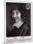 Portrait of Rene Descartes-Frans Hals-Mounted Giclee Print