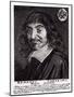 Portrait of Rene Descartes-Frans Hals-Mounted Giclee Print