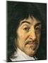 Portrait of Rene Descartes-Frans Hals-Mounted Giclee Print