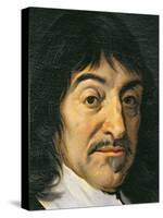 Portrait of Rene Descartes-Frans Hals-Stretched Canvas