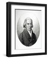 Portrait of Rene Louiche Desfontaines-null-Framed Giclee Print