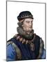 Portrait of Rene of Anjou, also known as King Rene I of Naples (1409-1480)-French School-Mounted Giclee Print