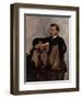 Portrait of Renoir-Frederic Bazille-Framed Giclee Print