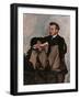 Portrait of Renoir-Frederic Bazille-Framed Art Print