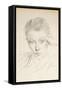 Portrait of Reresby Sitwell-Augustus Edwin John-Framed Stretched Canvas