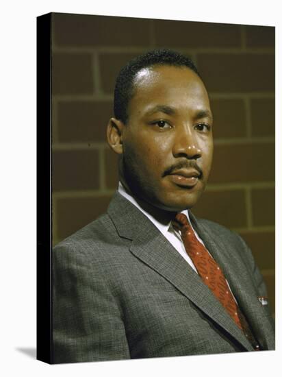 Portrait of Rev. Martin Luther King, Jr-null-Stretched Canvas