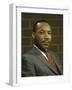 Portrait of Rev. Martin Luther King, Jr-null-Framed Photographic Print