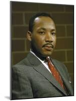 Portrait of Rev. Martin Luther King, Jr-null-Mounted Photographic Print