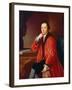 Portrait of Rev. William Strickland-George Romney-Framed Giclee Print