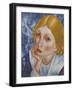 Portrait of Ria, 1915-Kuzma Sergeyevich Petrov-Vodkin-Framed Giclee Print