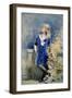 Portrait of Richard Arthur Surtees Paget-Daniele Ranzoni-Framed Giclee Print