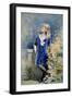 Portrait of Richard Arthur Surtees Paget-Daniele Ranzoni-Framed Giclee Print