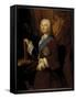 Portrait of Richard Boyle, 3rd Earl of Burlington, 1743-George Knapton-Framed Stretched Canvas