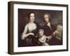 Portrait of Richard Boyle and Dorothy Savile-William Aikman-Framed Giclee Print