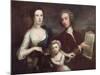 Portrait of Richard Boyle and Dorothy Savile-William Aikman-Mounted Giclee Print