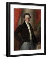 Portrait of Richard Grainger, C.1827-James Ramsay-Framed Giclee Print