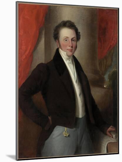 Portrait of Richard Grainger, C.1827-James Ramsay-Mounted Giclee Print