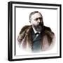 Portrait of Richard von Krafft Ebing (1840-1902), German neuropsychiatrist-French Photographer-Framed Giclee Print