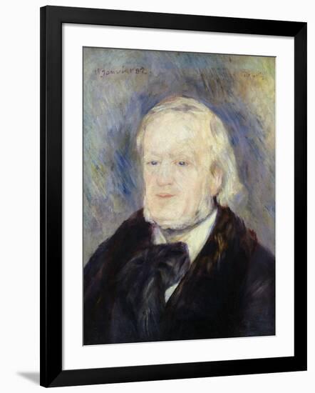 Portrait of Richard Wagner (1813-83) 1882-Pierre-Auguste Renoir-Framed Giclee Print