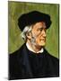 Portrait of Richard Wagner, Composer of the Flying Dutchman-null-Mounted Giclee Print