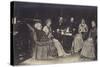Portrait of Richard Wagner with Friends and Family-German photographer-Stretched Canvas